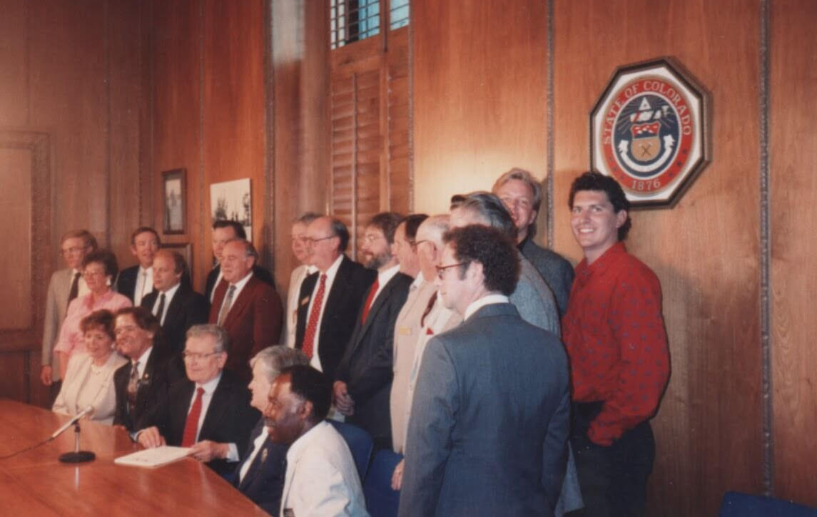 Craig Ball In the Governor's Office