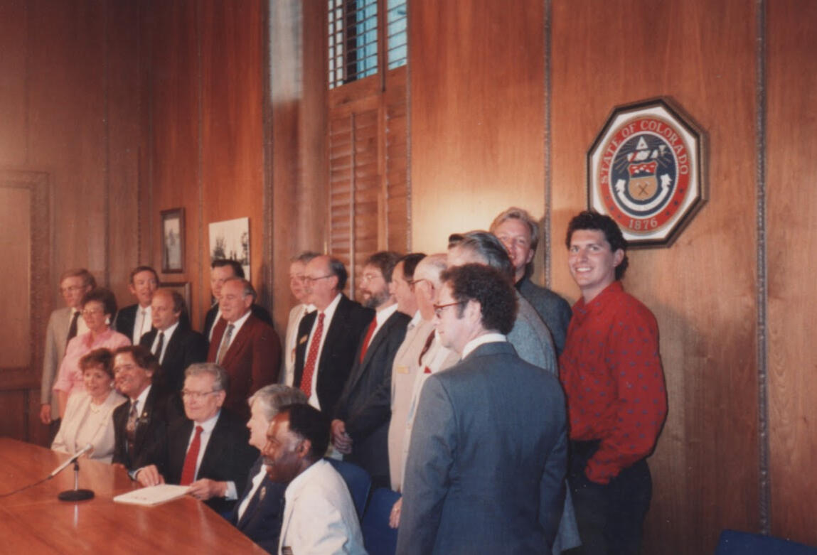 Craig Ball In the Governor's Office